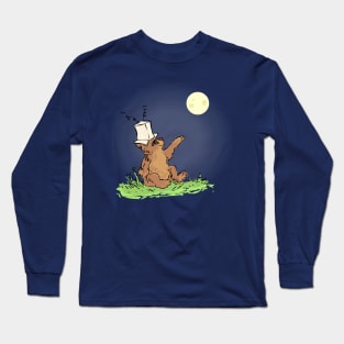 Little Bear Goes to the Moon Long Sleeve T-Shirt